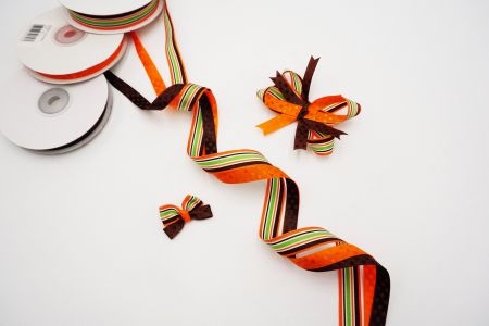 Conjunto de cintas tejidas de rayas para días festivos